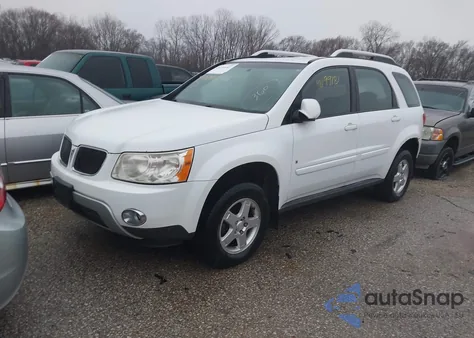 2008 Pontiac Torrent z USA, uszkodzony, nr VIN 2CKDL43F986279945